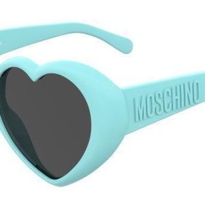 MOSCHINO Azure Blue Heart Sunglasses